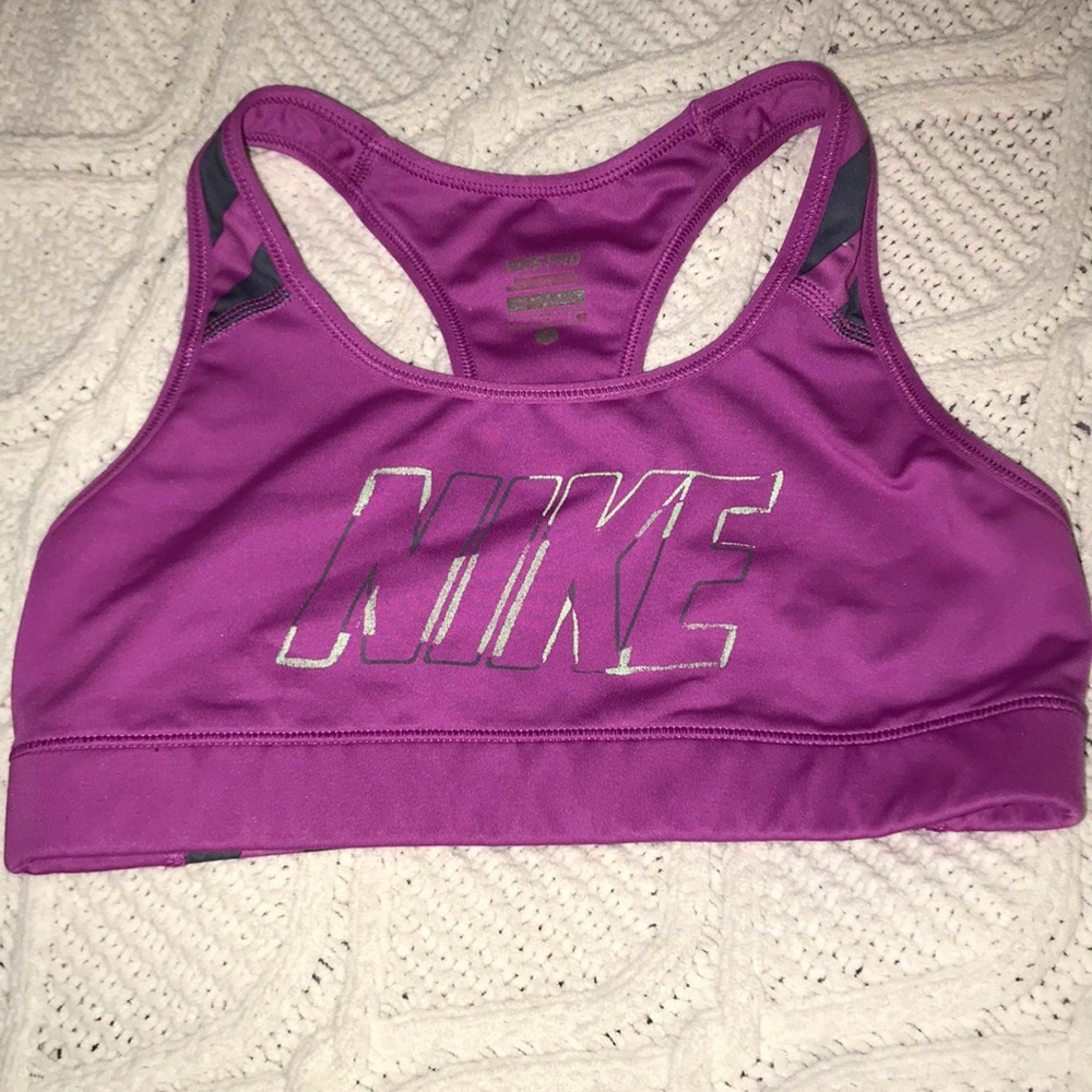 🌸Nike sports bra - purple color!